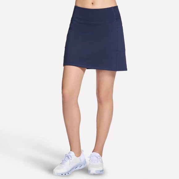 Skechers Womens Go Flex Go Walk High Waisted Skort Size XL Navy Blue #118930 - Picture 6 of 12